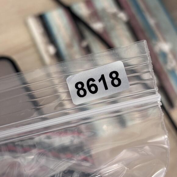 Halogen Tweed Mini‎ Skirt 8 Orange Textured Zipper Pockets Old Money Academia - Picture 13 of 13